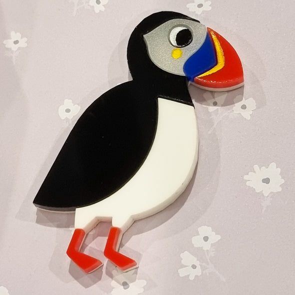 Puffin Kidding Me Brooch